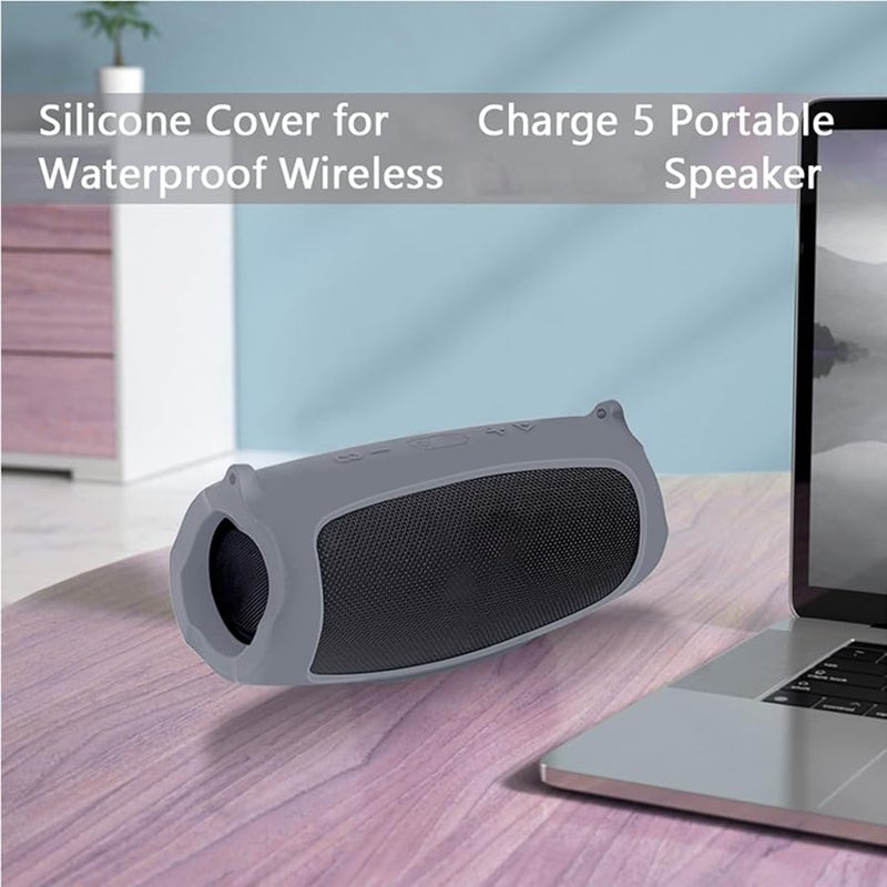 Black Silicone Protective Case with Strap for 5 Cover Skin - Image 3